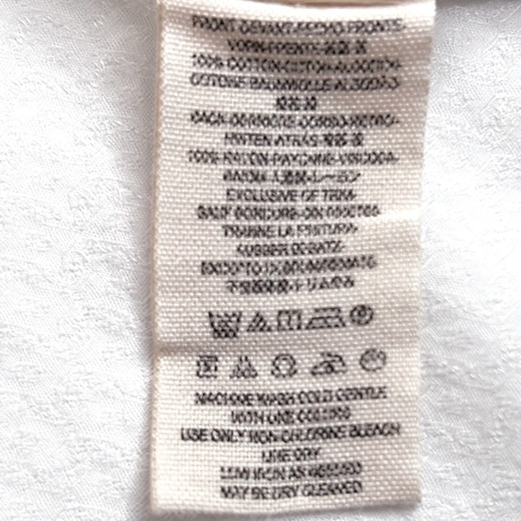 Free People Sisters Of The Moon White Button Down Pleated‎ Blouse Top Tunic S - Picture 3 of 10